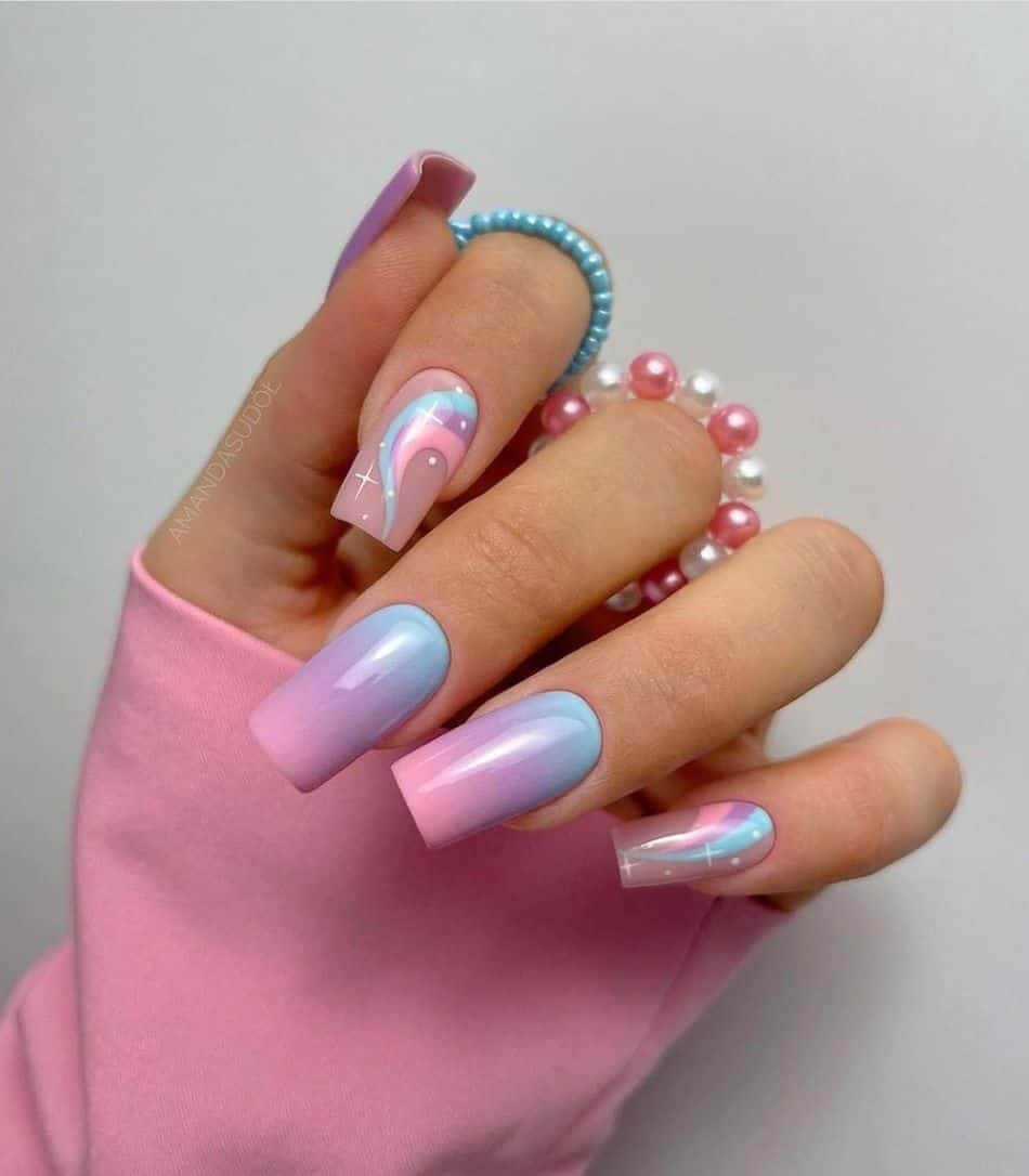 30 Stunning 90s-Inspired Nail Art Designs To Take You Down The Memory Lane - 223