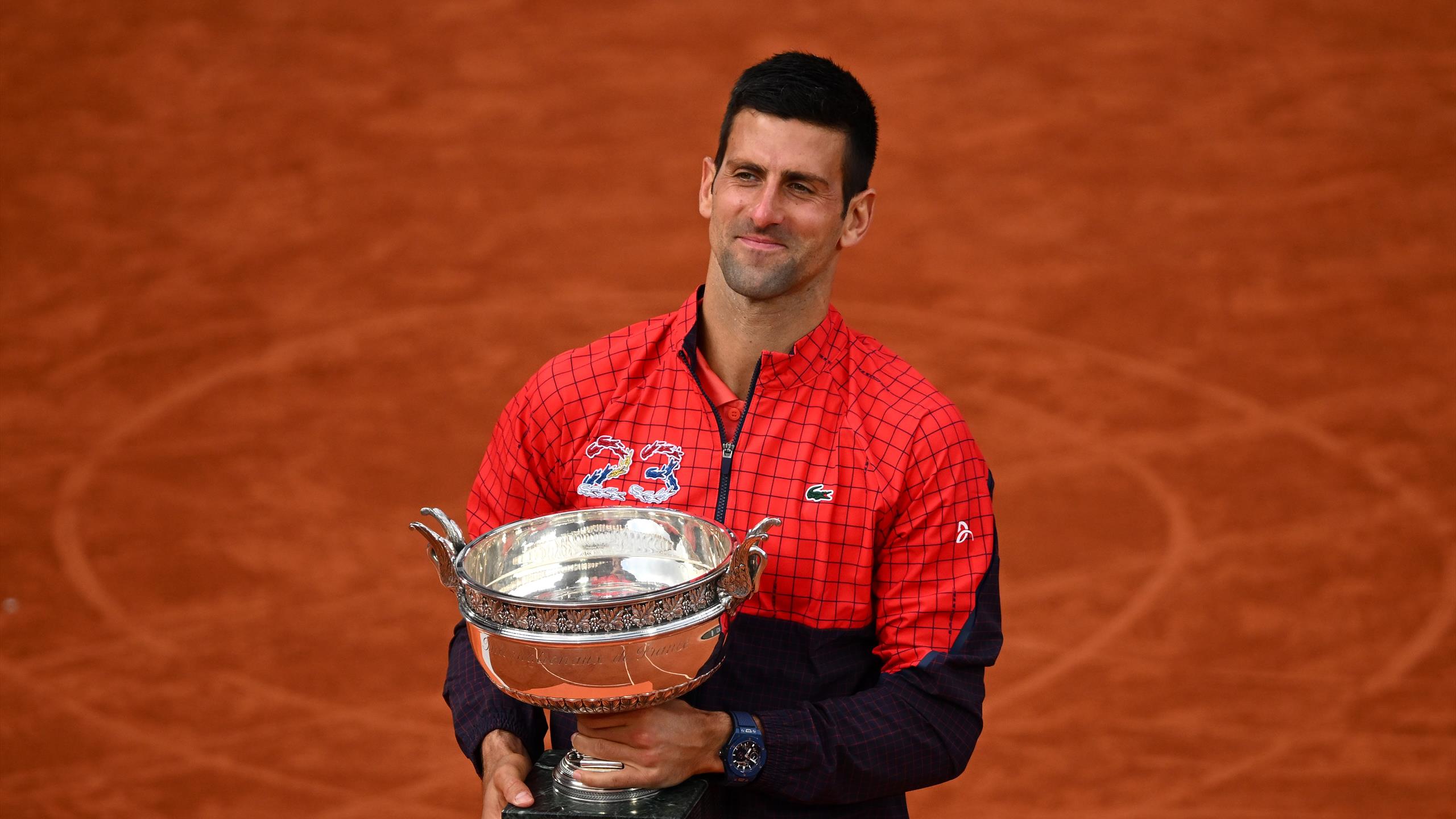 Novak Djokovic 'better than ever' as experts predict 'scary' tally of Grand  Slams after French Open glory - Eurosport