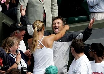 Maria & her father | Maria sharapova, Maria, Wimbledon