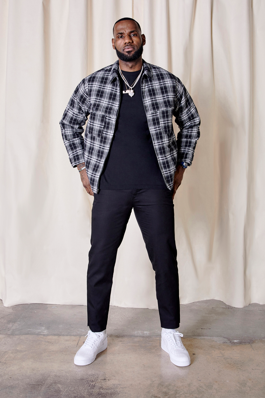 LeBron James Stars in UNKNWN's Debut Private Label Collection Lookbook | Black men street fashion, Street style outfits men, Streetwear men outfits