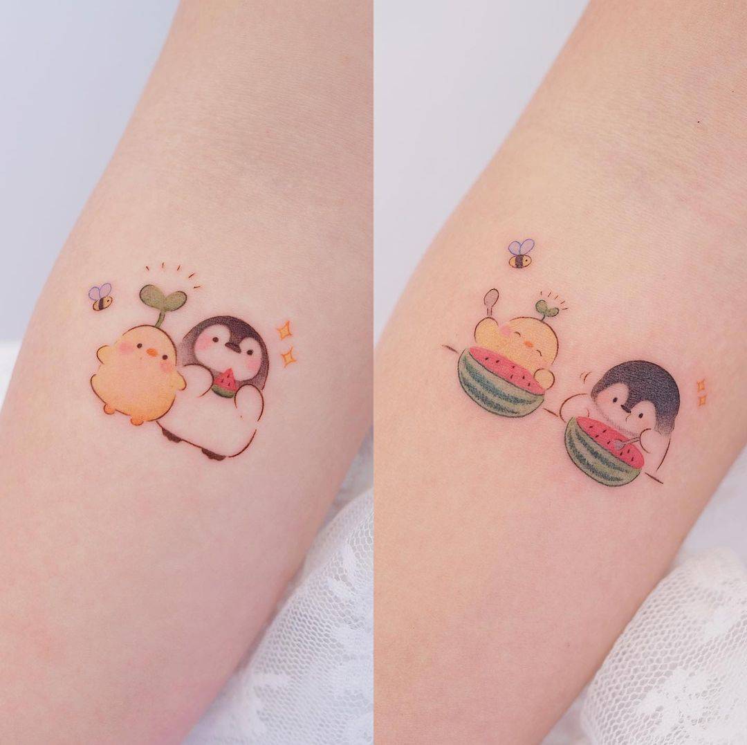 Simple tattoo idea by hktattoo tina