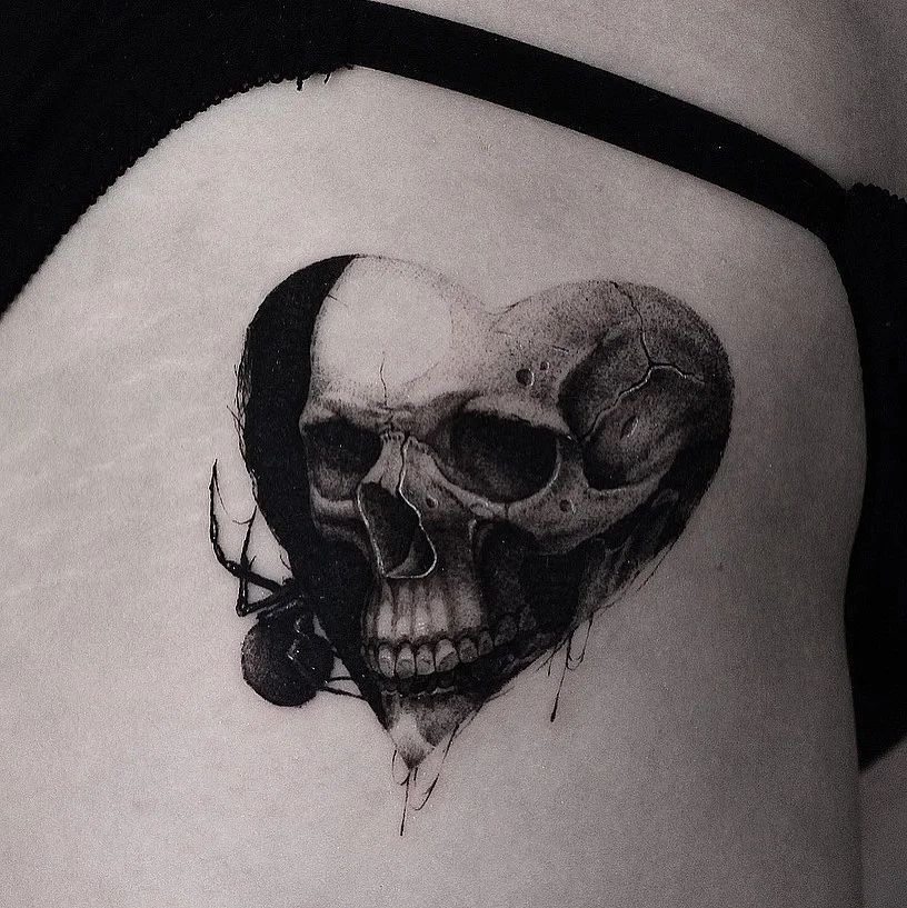 Skulls tattoo by skulls.arts