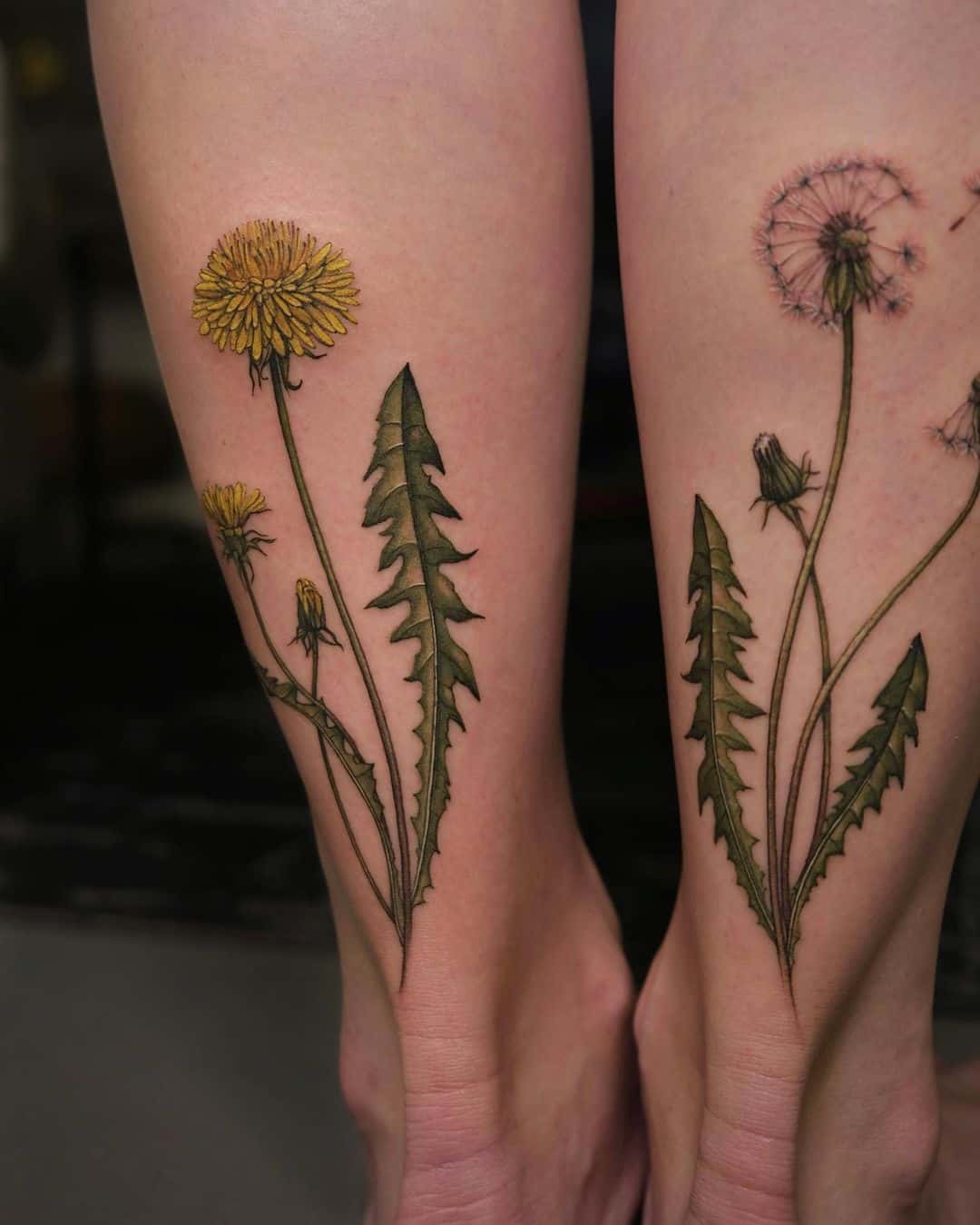 Flower tattoos by sashavorb tattoo