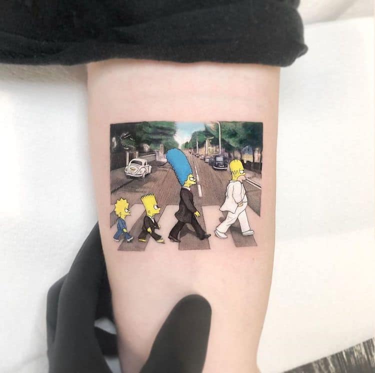 Pop Culture Tattoo