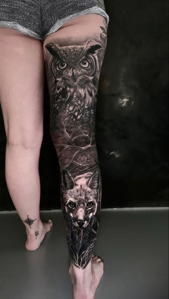 Stunning Animal Tattoos 6