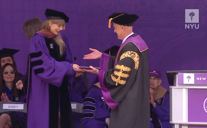 Tribeca Citizen | Seen & Heard: Taylor Swift gets a doctorate from NYU