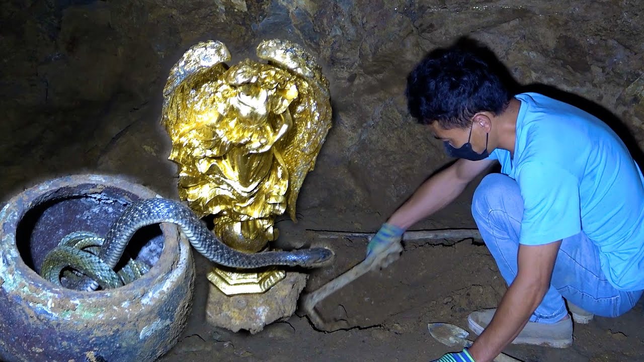 Unveiling Secrets: Delving into the Mysterious Golden Cave to Decode Ancient Traces