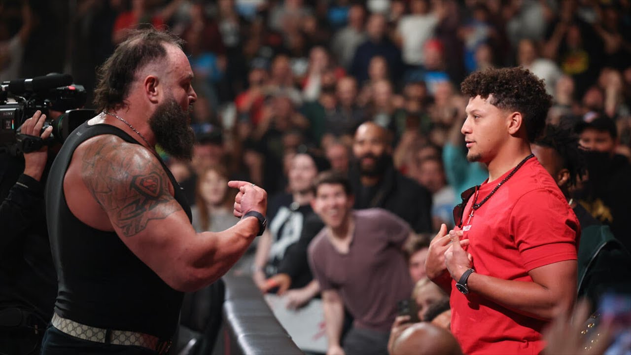 Braun Strowman Returns & Confronts Patrick Mahomes on WWE Raw (Apr. 29, 2024)