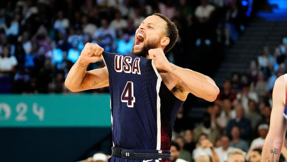 Stephen Curry scores 3 points in the final minute, US team wins 2024