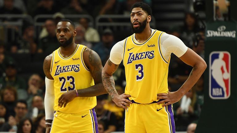 LeBron James and Anthony Davis questionable for Christmas Day | NBA News | Sky Sports